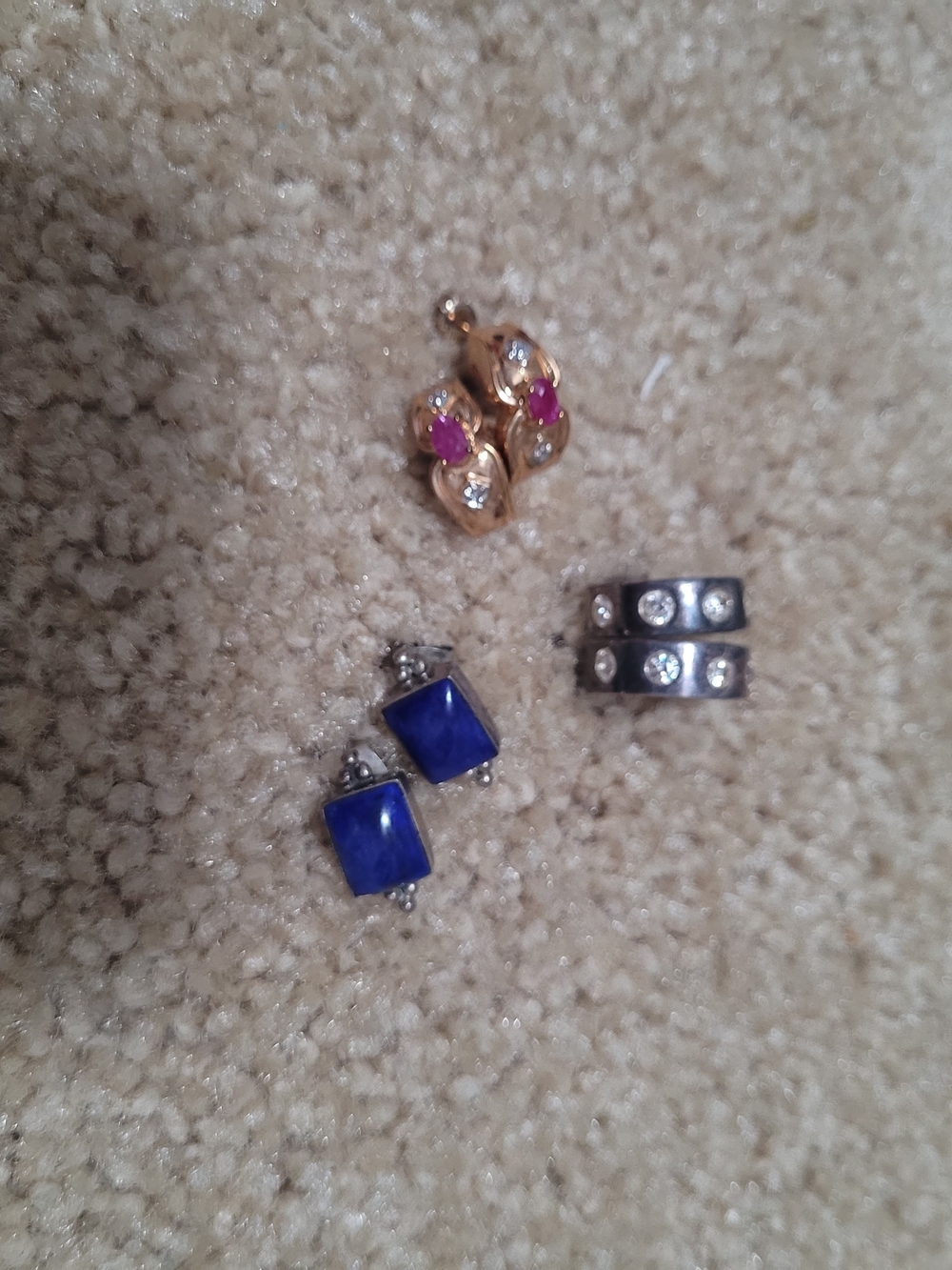 Sterling Silver Earring Set